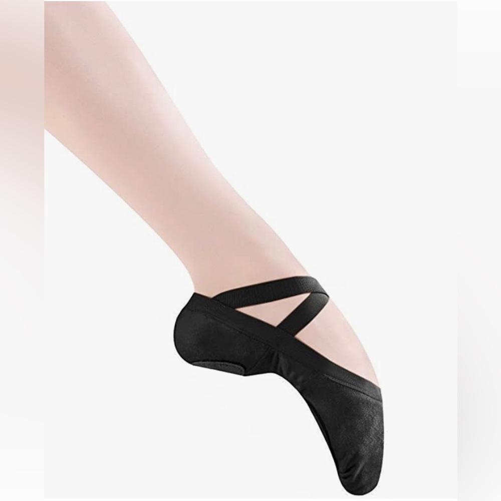 NEW Adult Bloch S0621L Pro Elastic Ballet Slipper - Black Size 7D